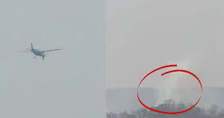 ଏକ ଗଛରେ ପିଟି ହୋଇ ଏକ ବିମାନ ଦୁର୍ଘଟଣାଗ୍ରସ୍ତ