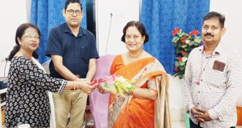 କବି ସମ୍ରାଟ ଉପେନ୍ଦ୍ର ଭଞ୍ଜ ଶିକ୍ଷକ ଶିକ୍ଷା ମହାବିଦ୍ୟାଳୟର ନୂତନ ଅଧ୍ୟକ୍ଷା ଭାବେ ଡ ଚୈତାଳି ଷଡ଼ଙ୍ଗୀ ସୋମବାର କାର୍ଯ୍ୟରେ ଯୋଗ ଦେଇଛନ୍ତି