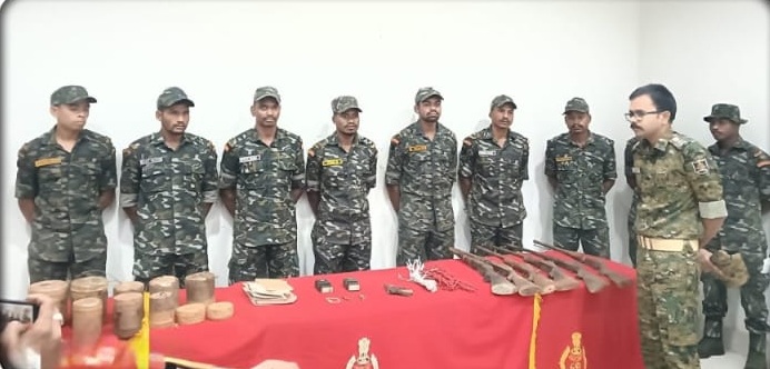 ମାଓବାଦୀଙ୍କ ବଡ଼ ଅସ୍ତ୍ରାଗାର ଠାବ