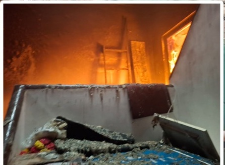 ଗୋଦାମରେ ଆଜି ଅଗ୍ନିକାଣ୍ଡ ଘଟିଛି